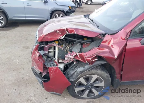 2017 Subaru Forester 2.5I Premium из США, поврежденный, VIN JF2SJAEC0HG561320